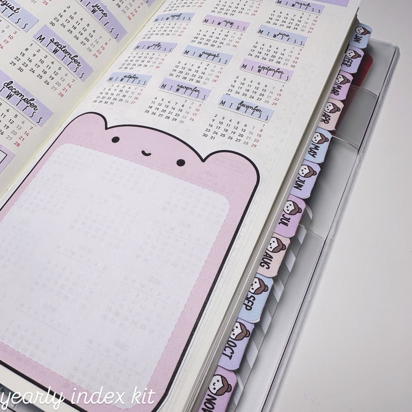 Mimi - 2025 Hobonichi Weeks Yearly Index