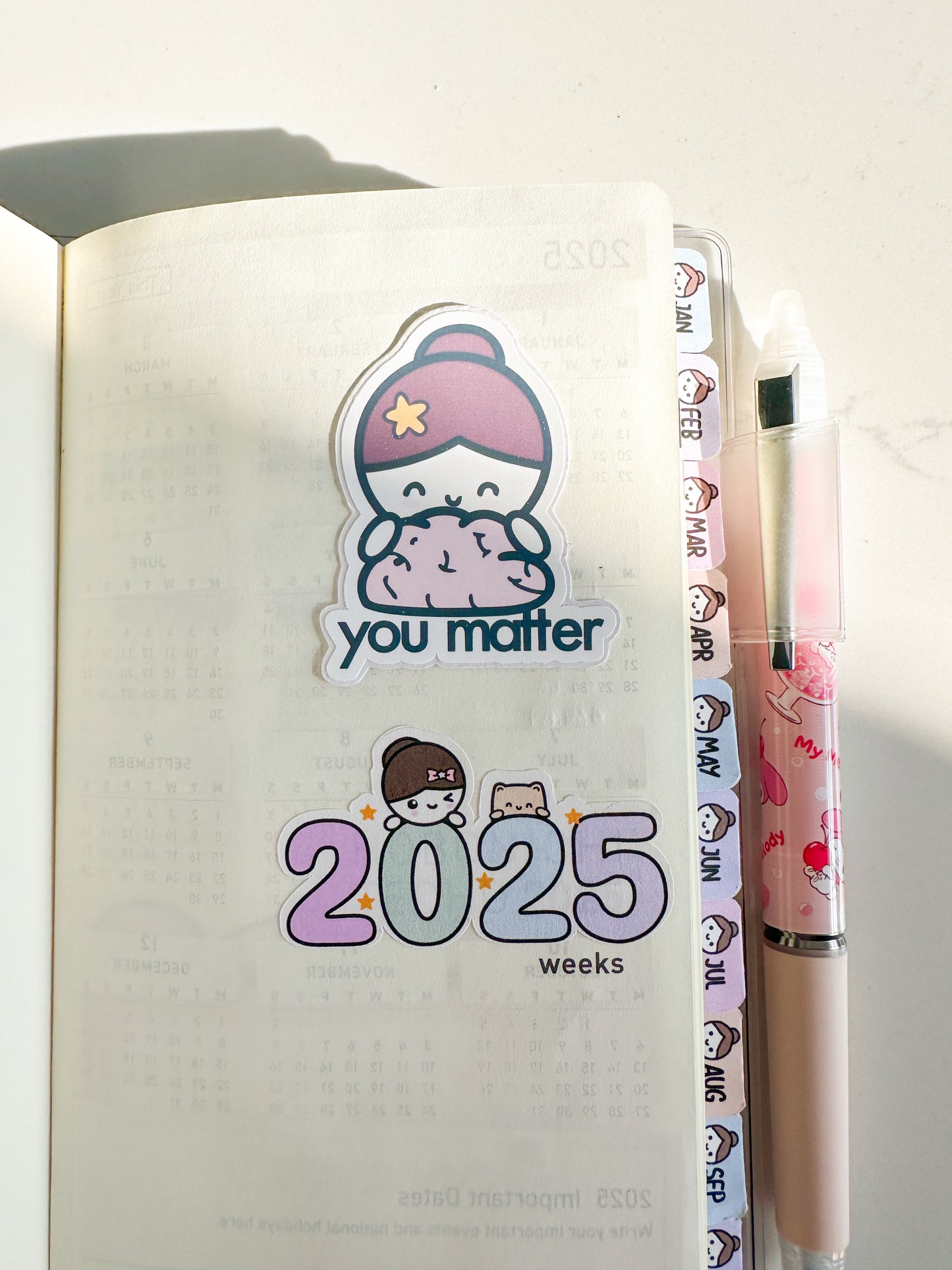 Mimi YOU MATTER Affirmation (Vinyl Die Cut Sticker - Non-Waterproof)