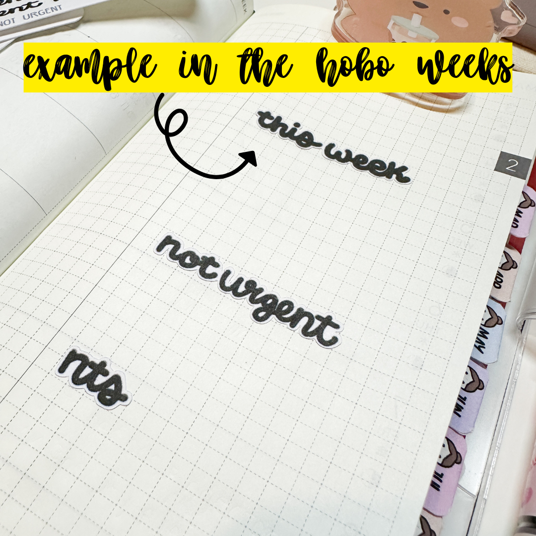 Hand-lettering: This Week